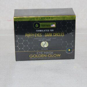 NEW Dermora Eye Mask Golden Globe Under Eye Patches - 20 Pairs